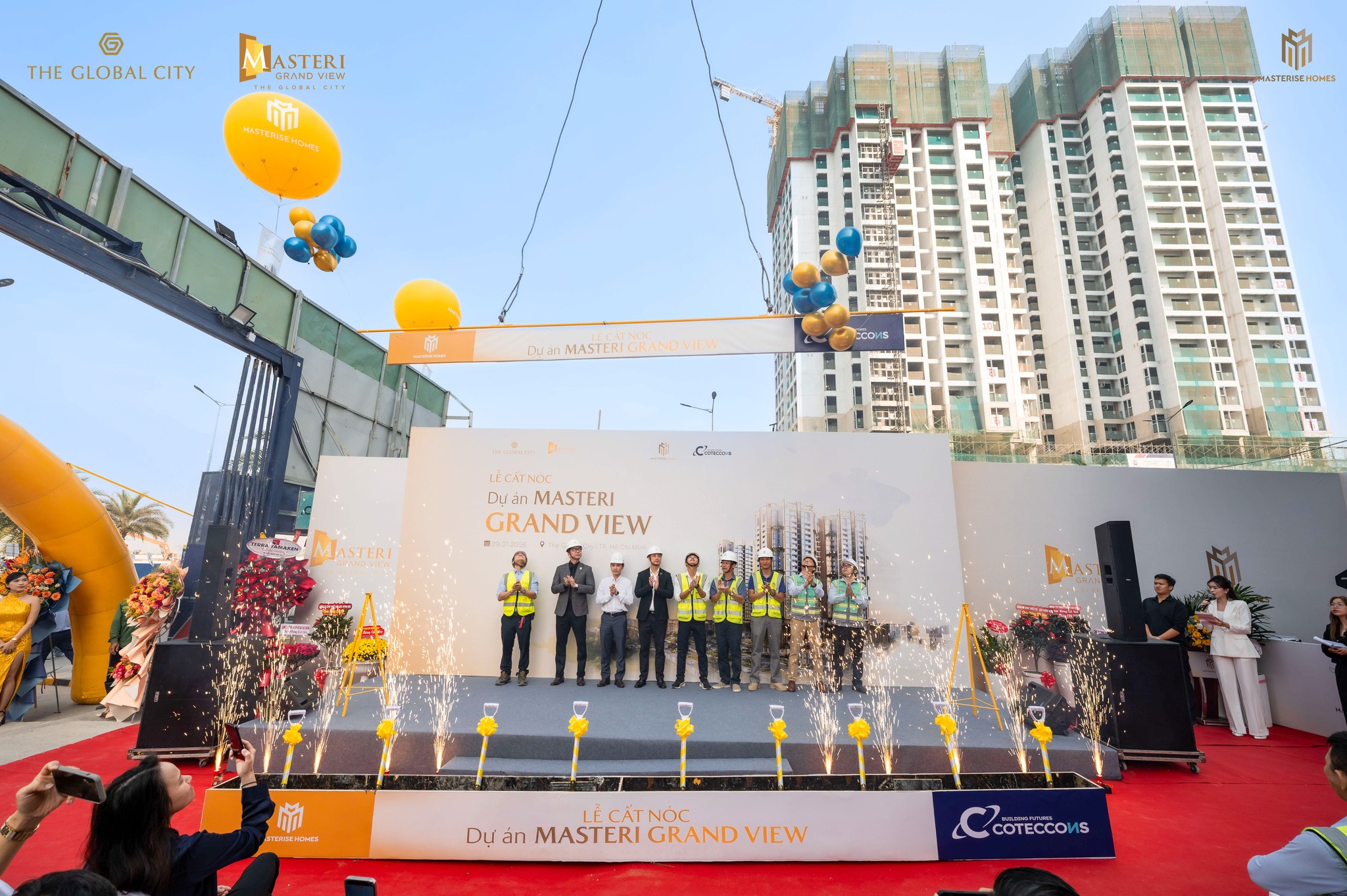 Masteri Grand View Cất Nóc: Nhịp Sống Thời Thượng Tại The Global City